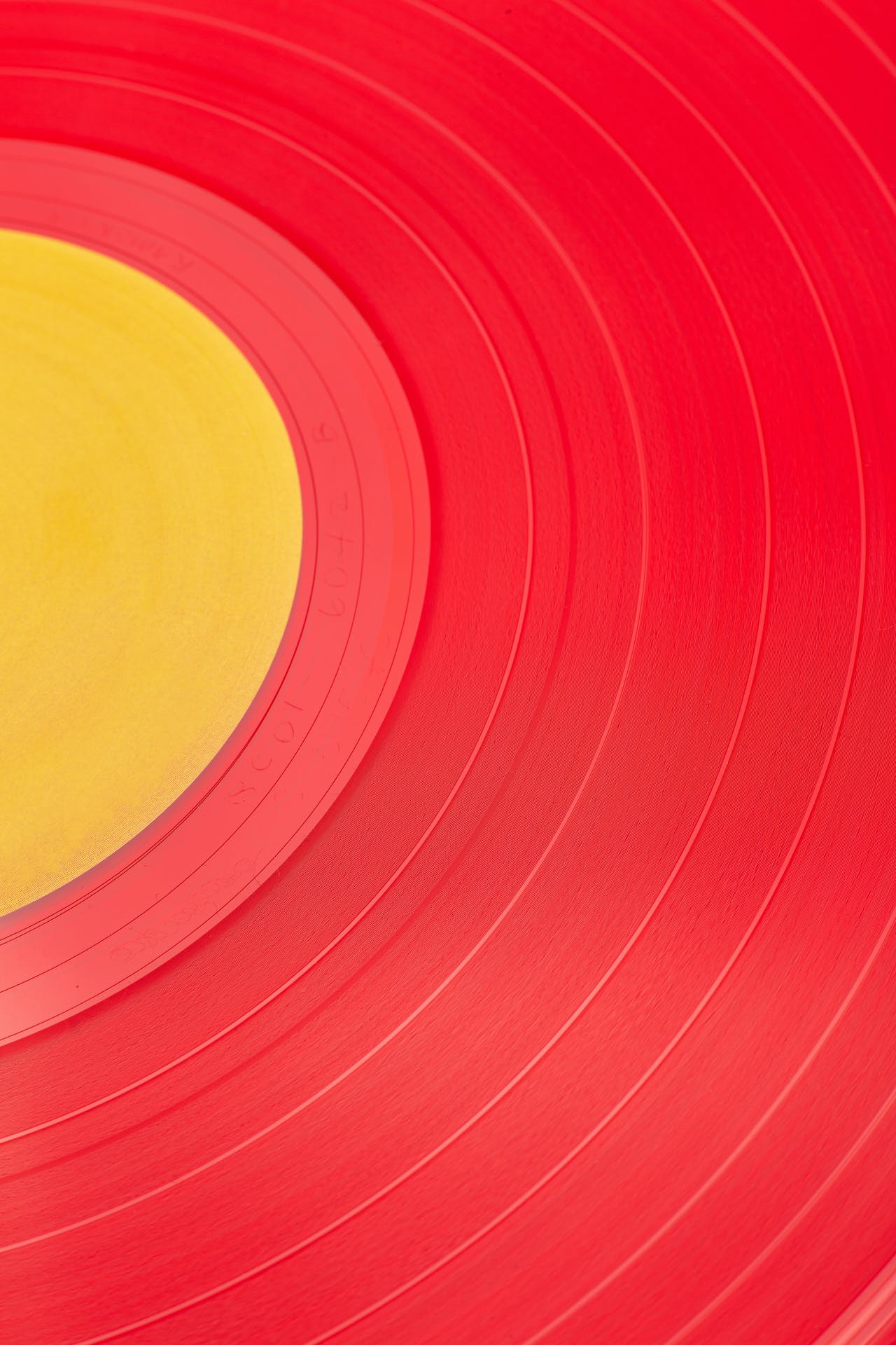 Vinyl Red-Yellow Texture